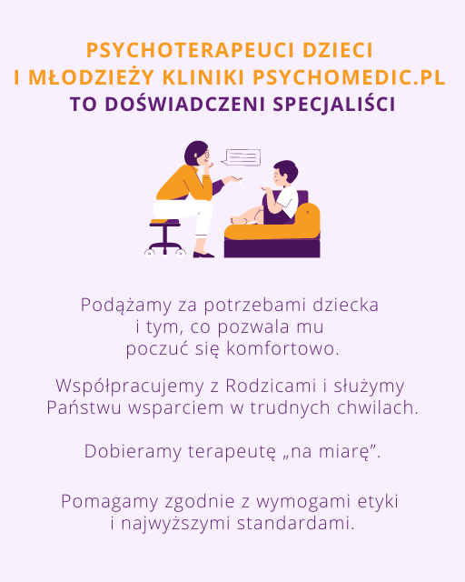 Psychoterapeuta dzieci i młodzieży Gdańsk